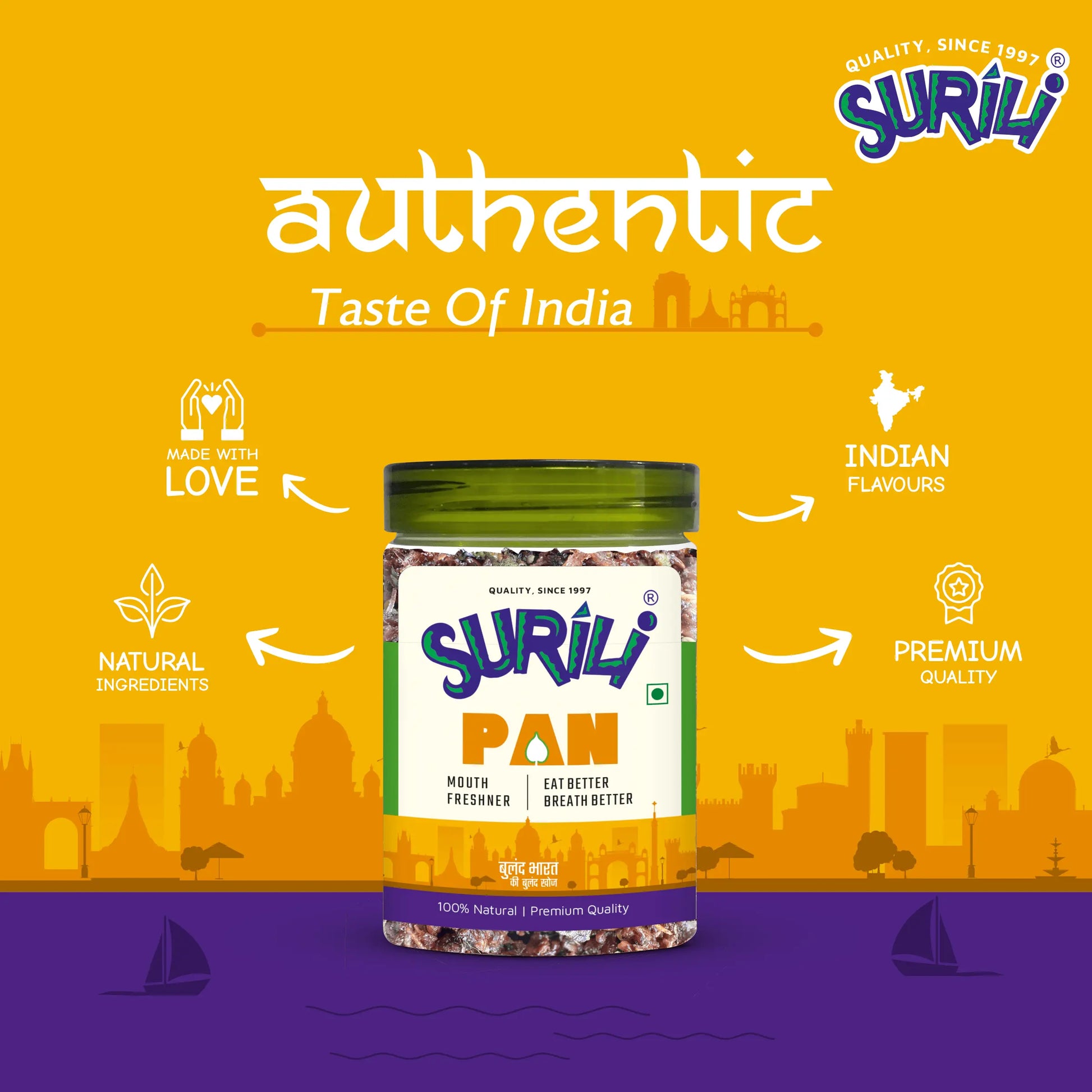 Calcutti Pan with Supari - Refresh, Anytime Anywhere.