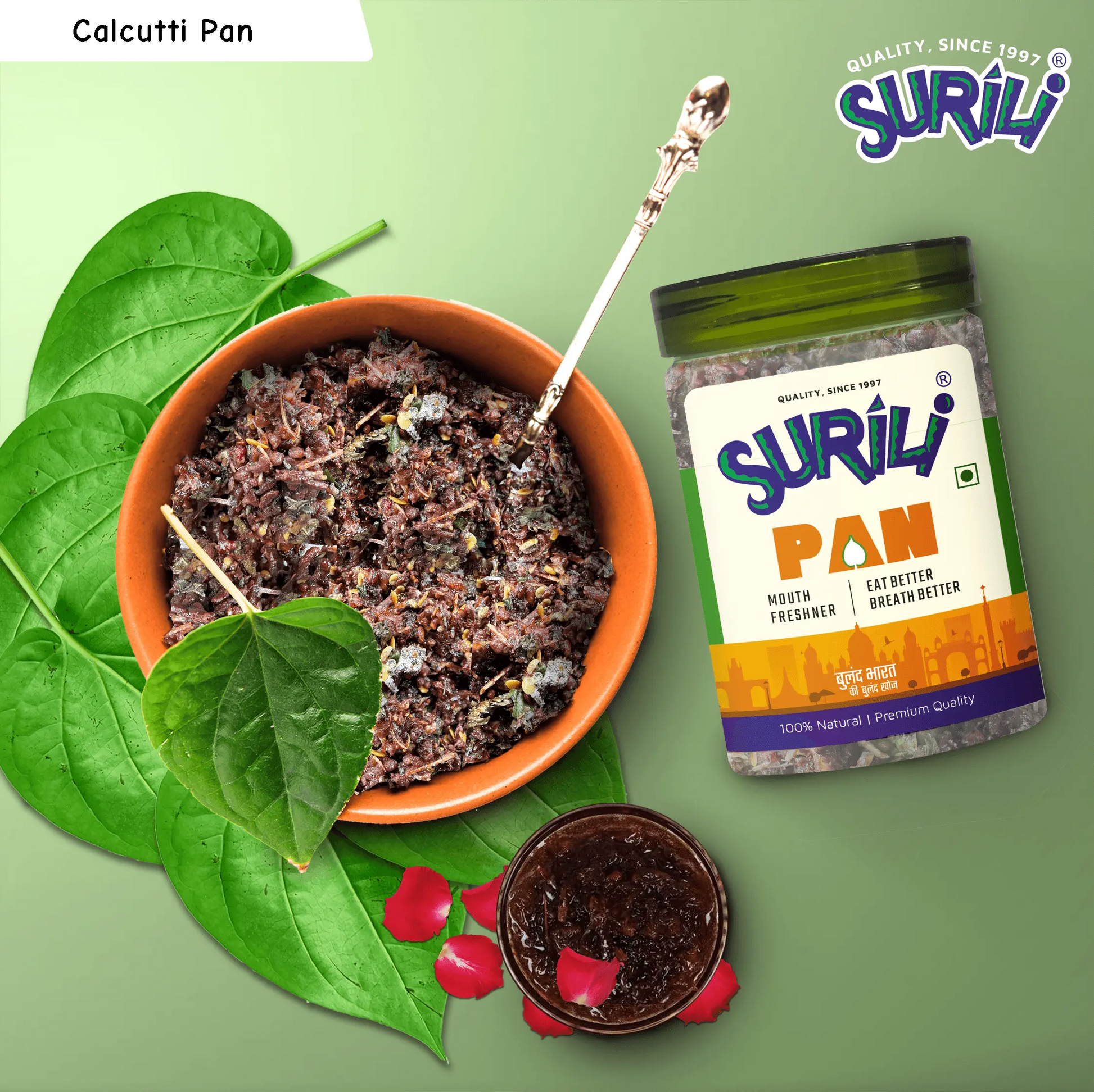Calcutti Pan without Supari - Refresh, Anytime Anywhere.