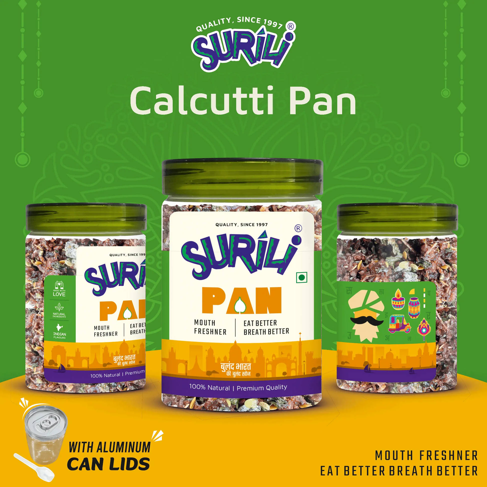 Calcutti Pan without Supari - Refresh, Anytime Anywhere.