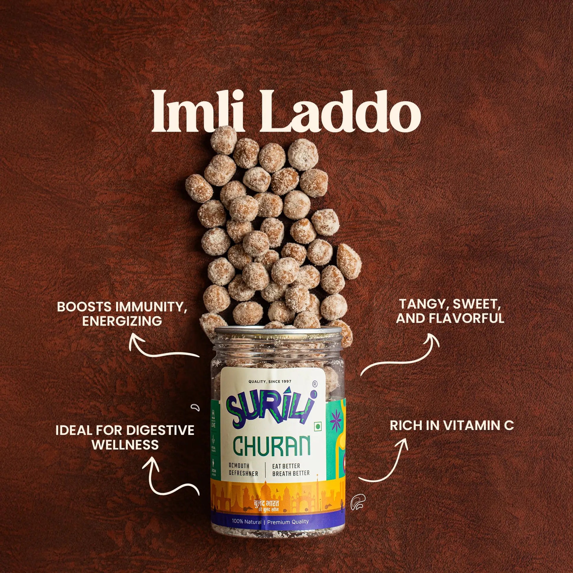 Imli ladoo Surili Mukhwas