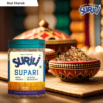 Red Kharek Supari - Surili Mukhwas
