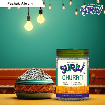 Ajwain Pachak - Refresh, Anytime Anywhere.
Surili Mukhwas