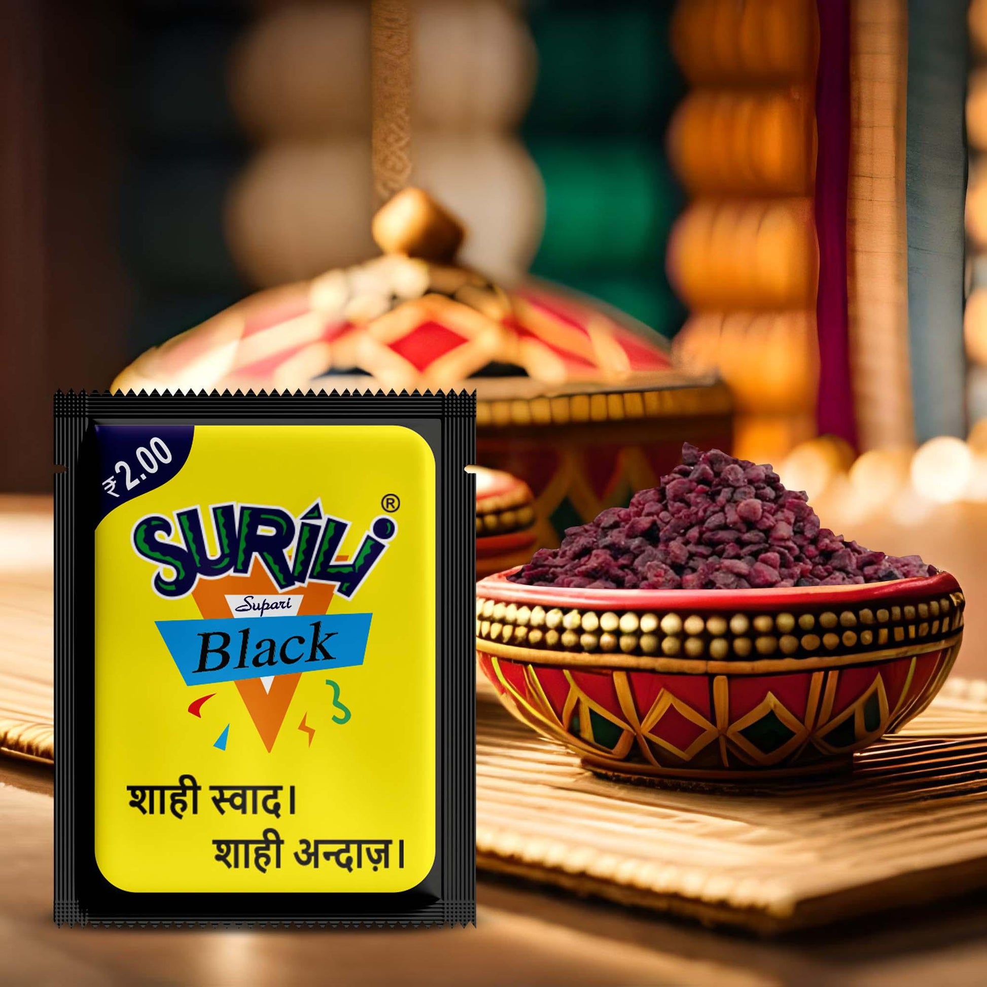 Black Supari - Refresh, Anytime Anywhere.
Surili Mukhwas