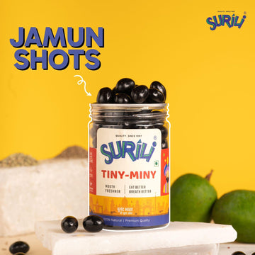 Jamun Shots - Refresh, Anytime Anywhere.
Surili Mukhwas