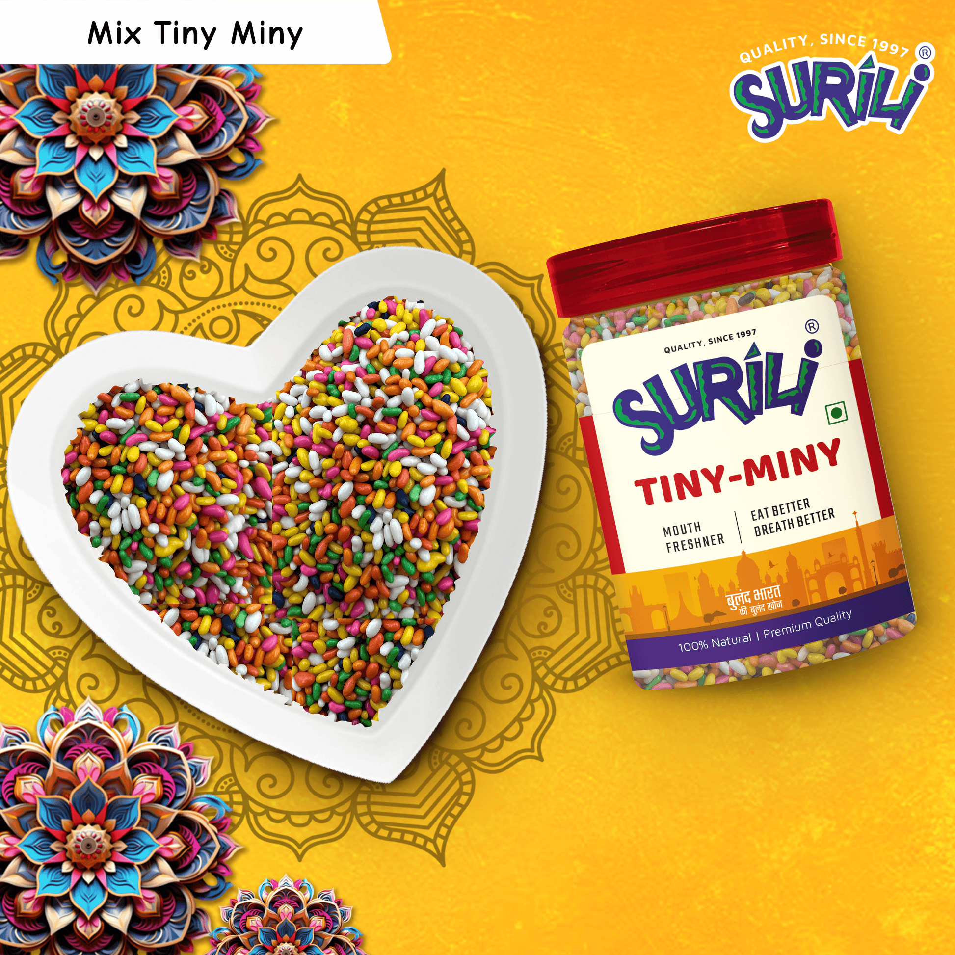 Mix Tiny miny - Refresh, Anytime Anywhere.
Surili Mukhwas