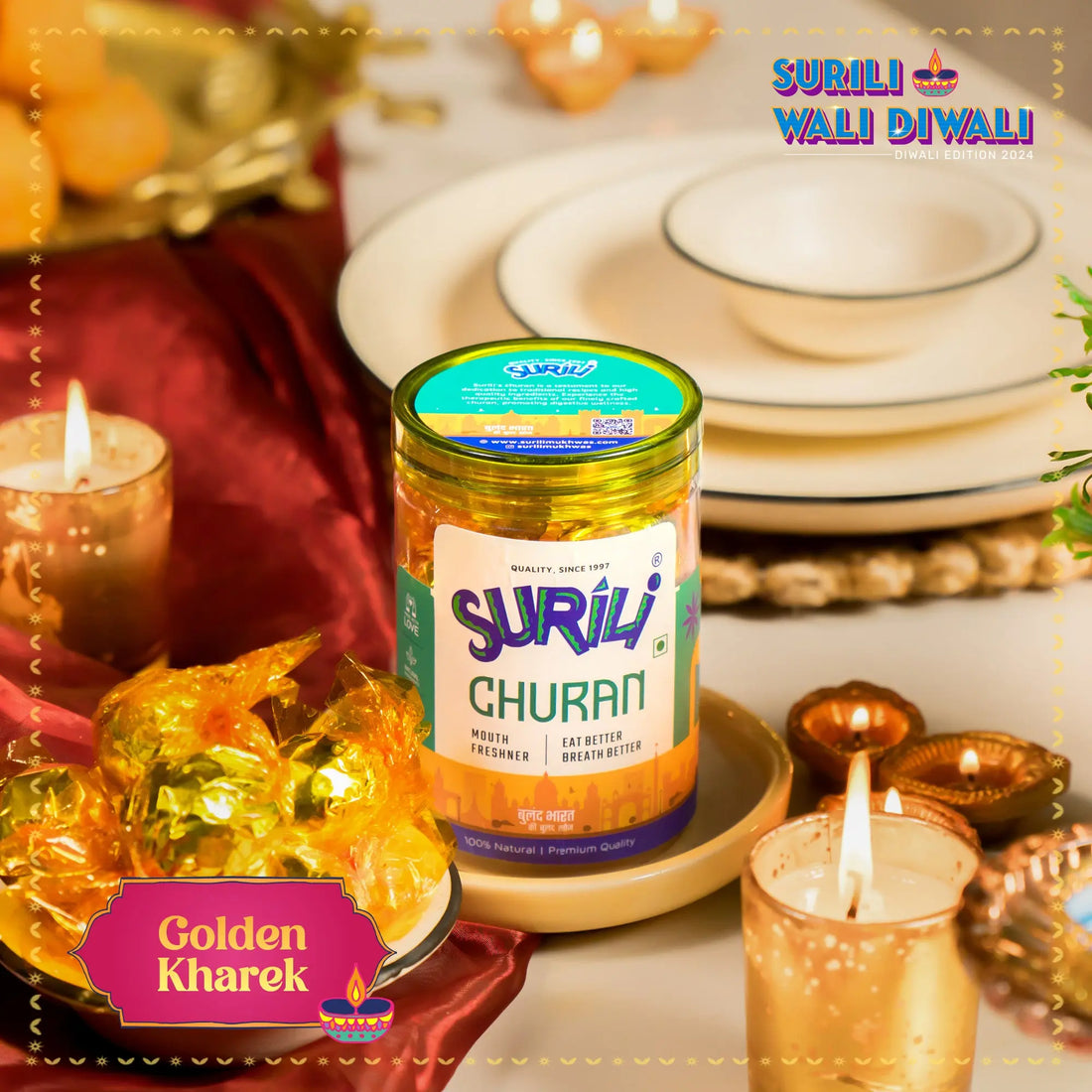 Golden kharek Surili Mukhwas