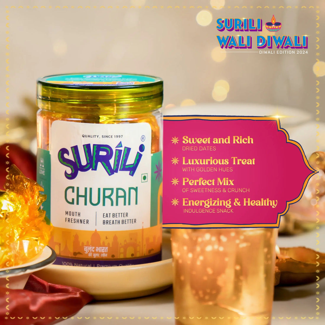 Golden kharek Surili Mukhwas