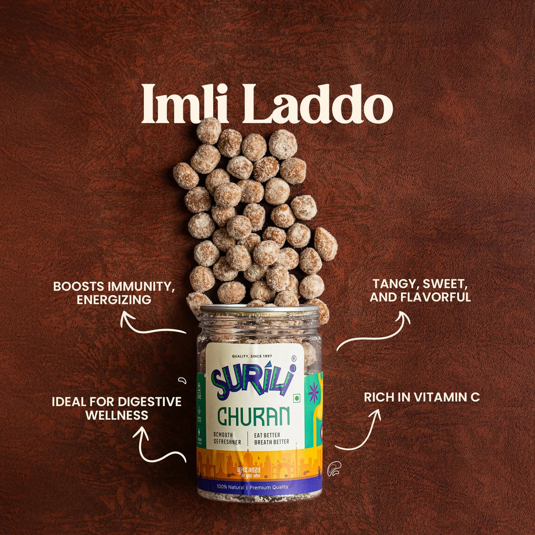Imli ladoo Surili Mukhwas