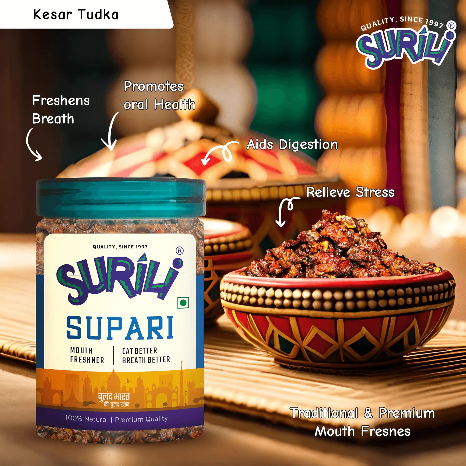 Kesar Tukda Supari - Surili Mukhwas